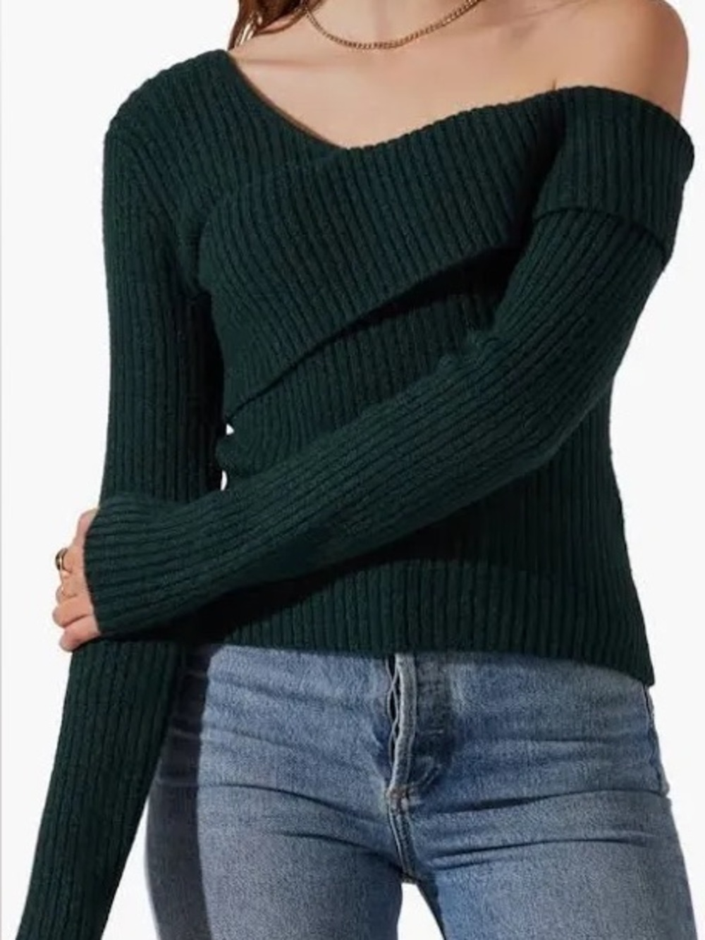 Astr the Label Asymmetrical Sweater NWT